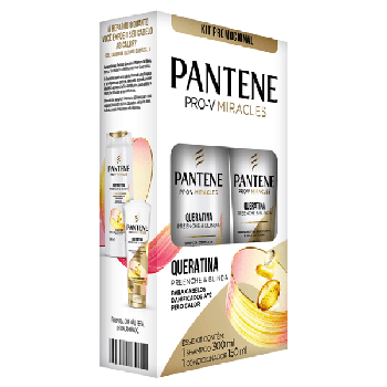 KIT PANTENE SH 300ML+COND 150ML QUERATINA
