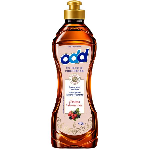 LAVA LOUÇAS ODD GEL CONCENTRADO 410G FRUTAS VERMELHAS