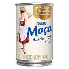 LEITE CONDENSADO INTEGRAL MOÇA NESTLE 395G LATA