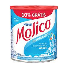 LEITE EM PO DESNATADO MOLICO 280G 10% GRATIS