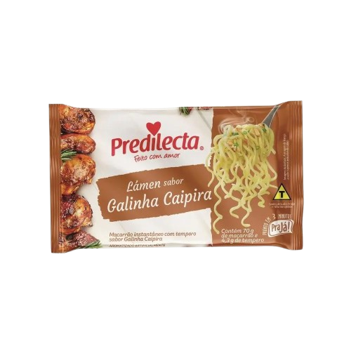 MACARRAO INST PREDILECTA 70G GALINHA CAIPIRA