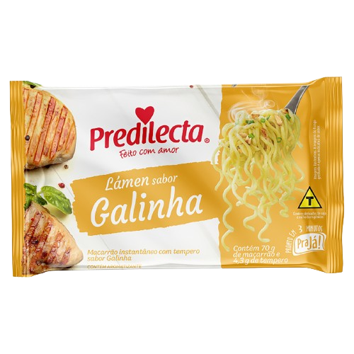 MACARRAO INST PREDILECTA 74,3G GALINHA
