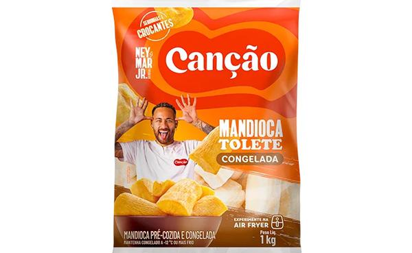 MANDIOCA TOLETE COZIDA CANÇÃO 1KG