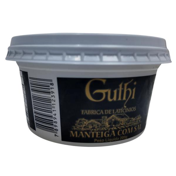 MANTEIGA GUTHI COM SAL 200G