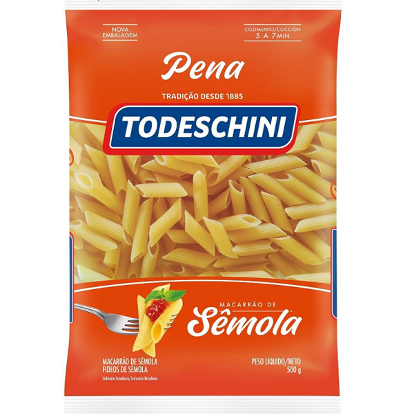 MASSA TODESCHINI SEMOLA PENA 500G