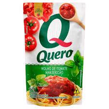 MOLHO PRONTO QUERO 240G SACHE MANJERICAO