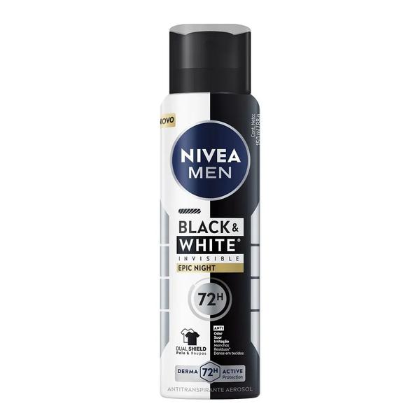 NIVEA DESOD AERO BL&WHT EPIC NIGHT MASC 150ML