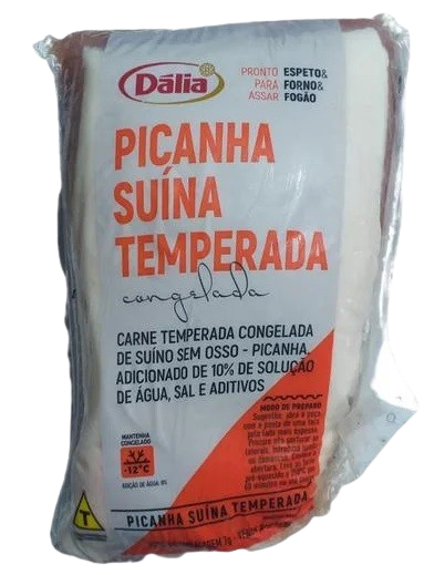 PICANHA SUINA TEMPERADA DALIA KG