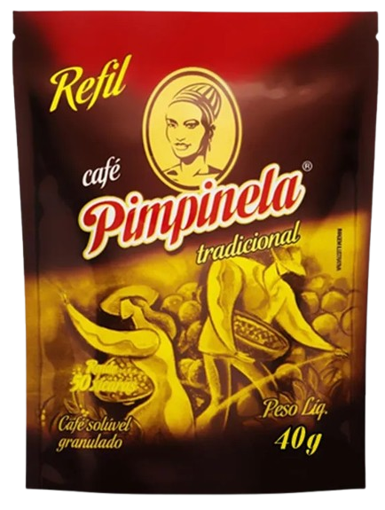 PIMPINELA CAFE SOLUVEL 40 G TRADICIONAL REFIL