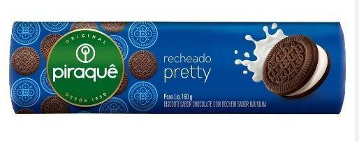 PIRAQUE BISC RECHEADO 160G PRETTY