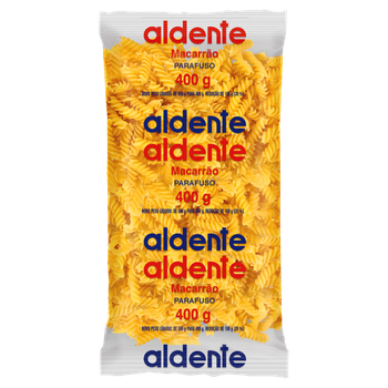 PIRAQUE MASSA ALDENTE PARAFUSO 400G