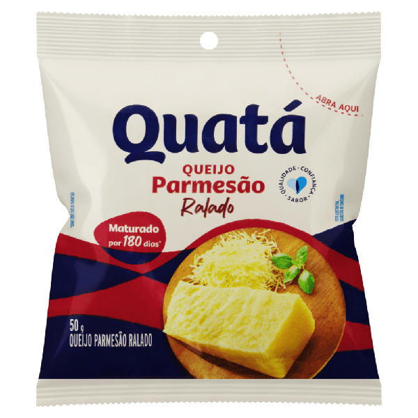 QUEIJO RALADO QUATÁ 50G