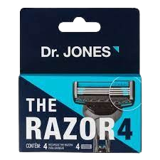 RECARGA RAZOR DR.JONES 4 B2B 4 UND
