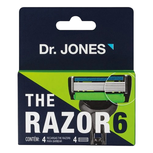 RECARGA RAZOR DR.JONES 6 B2B 4 UND