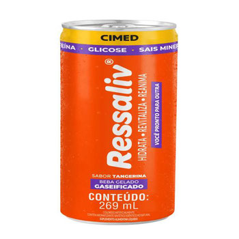 RESSALIV TANGERINA COM GAS 296ML LT