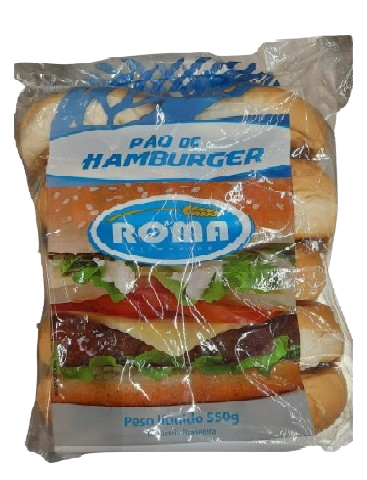ROMA PAO HAMBURGUER COM 10 550G