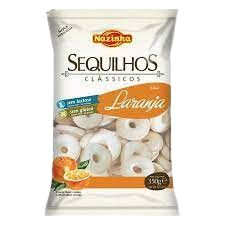 SEQUILHOS NAZINHA DE LARANJA 300G