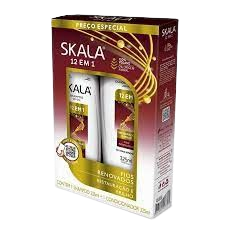 SHAMPOO E CONDICIONADOR SKALA 325ML 12 EM 1