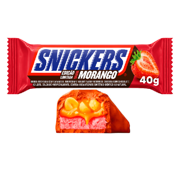 SNICKERS MORANGO 40G