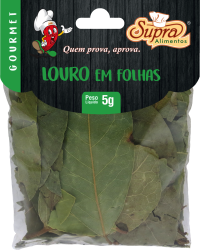 SUPRA ALIMENTOS 5G LOURO EM FOLHAS