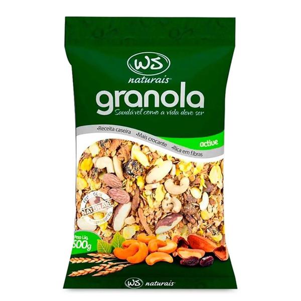 WS NATURAIS GRANOLA 500G ACTIVE