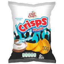 BATATA CRISPS CHEF CHIPS 30G REQUEIJAO