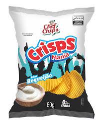 BATATA CRISPS MANIA 60G REQUEIJAO