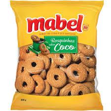 BISCOITO MABEL ROSQUINHA 300G COCO