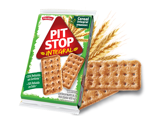 BISCOITO MARILAN PIT STOP 137G INTEGRAL