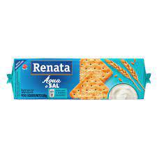 BISCOITO RENATA 170G AGUA E SAL