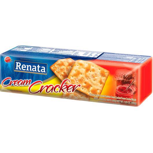 BISCOITO RENATA 170G CREAM CRACKER