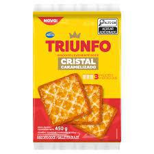 BISCOITO TRIUNFO 420G CRISTAL CARAMELIZADO