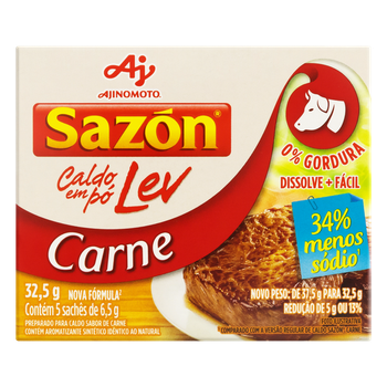 CALDO SAZON LEV 32,5G CARNE