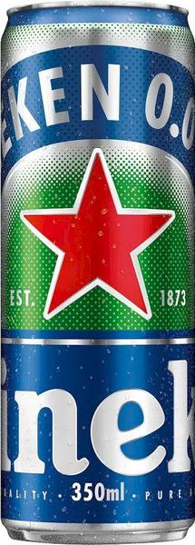 CERVEJA HEINEKEN 350ML LATA SLEEK ZERO