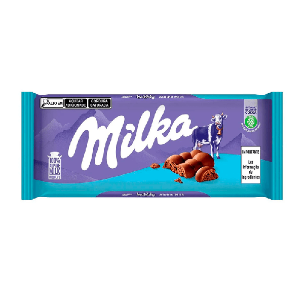 CHOCOLATE MILKA 90G ALPINE MILK