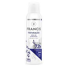 DESODORANTE FRANCIS AERO 150ML HIDRATACAO LEITE DE AMENDOAS