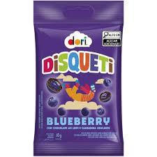 DORI DISQUETE DE CHOCOLATE 60G C/BLUEBERRY
