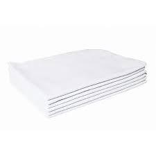 FLANELA JENESIO P/ LIMPEZA 38X58CM BRANCA