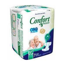 FRALDA GERIATRICA CONFORT MASTER TAM.EG C/7UND.
