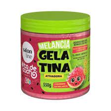 GELATINA PARA CABELO SALON LINE KIDS 550G MELANCIA