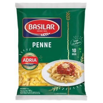 MACARRAO BASILAR 400G SEMOLADO PENNE