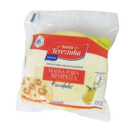MASSA PARA PIZZA SANTA TEREZINHA 125G C/4UND. MINI