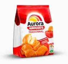 NUGGETS DE FRANGO AURORA 275G TRADICIONAL