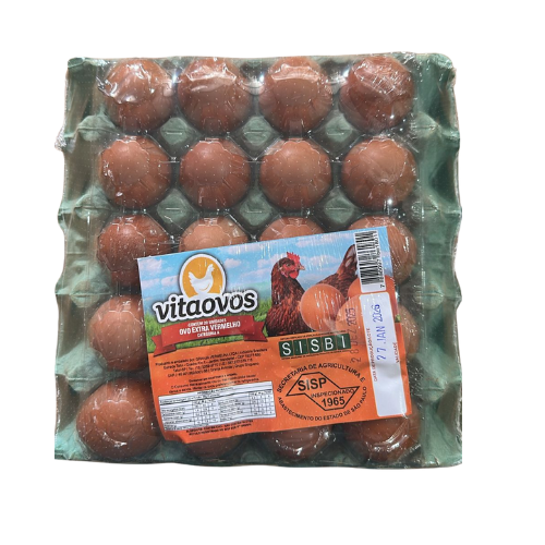 OVOS VITA OVOS C/20UND. VERMELHO GRANDE