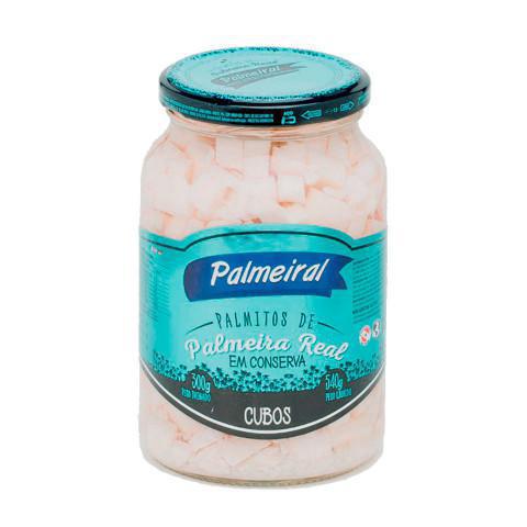PALMITO PALMEIRAL 300G CUBOS PUPUNHA