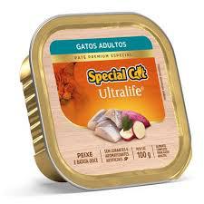 PATE SPECIAL CAT ULTRALIFE 100G ADULTOS PEIXE E BATATA DOCE