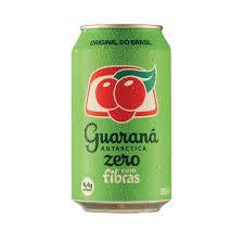 REFRIGERANTE ANTARTICA 350ML GUARANA ZERO C/FIBRAS