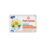 SABONETE FARNESE DESODORANTE 85G JASMIN E YLANG YLANG