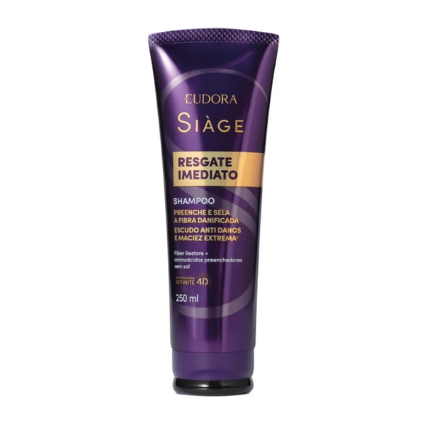 SHAMPOO EUDORA SIAGE 250ML RESGATE IMEDIATO