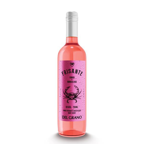 VINHO DEL GRANO FRISANTE 750ML ROSE + BORBULHAS